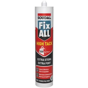 MASTIC COLLE FIX ALL HIGH TACK BLANC 290 ML