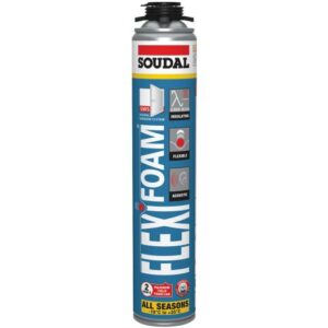 MOUSSE POLYURETHANE FLEXIFOAM PISTOLABLE BLEU 750 ML