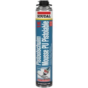 MOUSSE POLYURETHANE B3 PISTOLABLE JAUNE SOUDAFOAM 700 ML