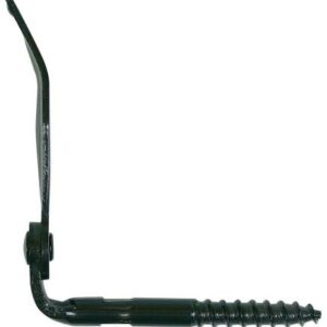 ARRET DE VOLET A VISSER LG 130 NOIR