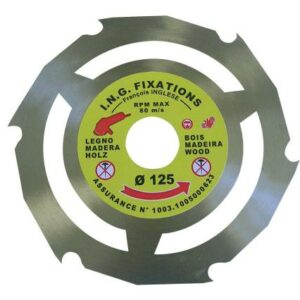 DISQUE ING SPEEDY D 125 ING FIXATIONS