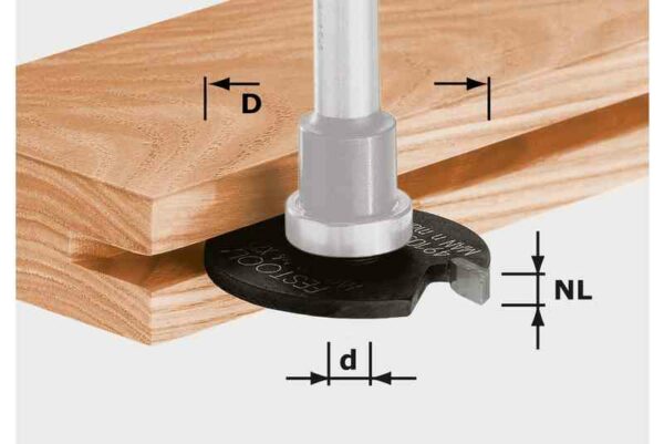 DISQUES A RAINURER HW HW D40X4
