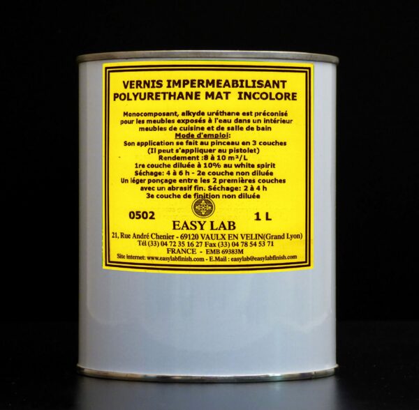 VERNIS IMPER POLYURE BICOU MONO 1L MAT