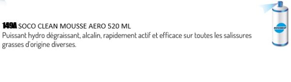 SOCO CLEAN MOUSSE AERO 520 ML