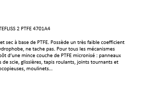 LUBRIFIANT SEC T?FLONTEFLISS