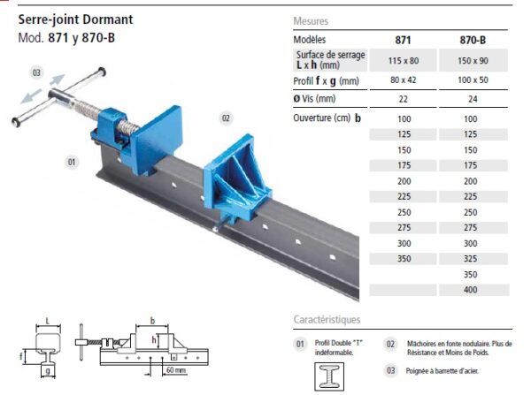 SERRE JOINT DORMANT